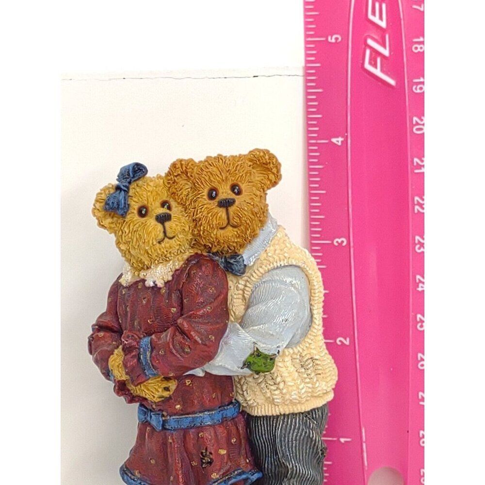 VTG Boyds Bear Bearstone Amy & Mark The Perfect Match Figurine 2277926 - Picture 9 of 10